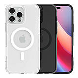 Чохол TPU+PC Spigen Ultra Hybrid with Magsafe для iPhone 16 Pro Колір Black, фото 2