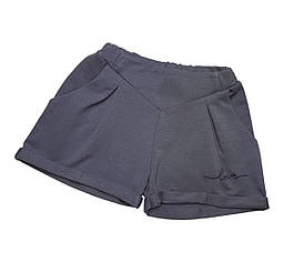 Бавовняні шорти для дівчинки 98,104,152 розміру з вишивкою “love”