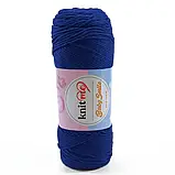 Пряжа Baby Smile/Бебі Смайл, синій KNS053, Knit Me, фото 2