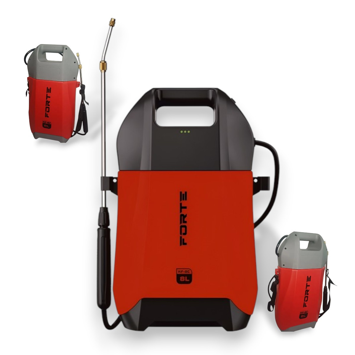 Акумуляторний розпилювач Forte KF-8C, 8 л, тиск 4 бари, 5 В, батарея 2500 мА·год, фото 1