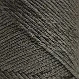Пряжа Baby Smile/Бебі Смайл, темно-сірий KNS082, Knit Me, фото 3