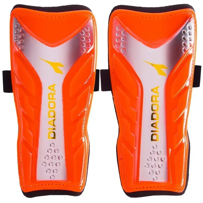 Футбольні щитки для захисту гомілки Diadora DIA FB-602 розмір S 18 см щитки футбольні червоні, фото 1