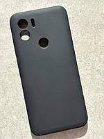 Чохол на Редмі А1 плюс чорний силіконовий. Чохол на Xiaomi Redmi A1+ чорний силіконовий