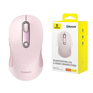 Бездротова миша Baseus F02 Ergonomic Wireless Mouse Bluetooth + 2.4Ghz (BS-F02 / B01055505411-01)