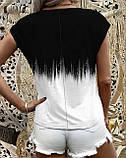 Блузка літня, жіноча, рукав короткий 50 р., фото 3