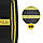 Резинка для фітнесу та спорту із тканини 4FIZJO Hip Band 10-15 кг Black/Yellow (P-5907739310309), фото 11