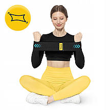 Гумка для фітнесу та спорту тканинна 4FIZJO Hip Band Size S 4FJ0071 Poland, фото 3