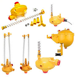 Регулятор тиску води, редуктор на лінію напування, Lubing