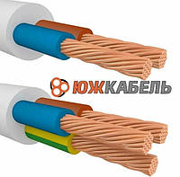 Дріт ПВС (круглий гнучкий) Южкабель
