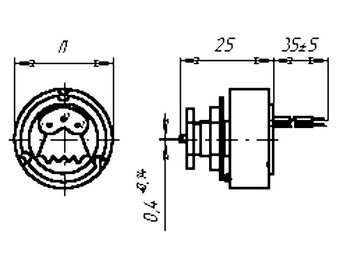 СП5-16ВБ-1ВТ-47 Ом-5%, фото 1