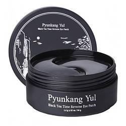 Патчі для обличчя гідрогелеві з екстрактом чорного чаю Pyunkang yul Black Tea Time Reverse Eye Patch
