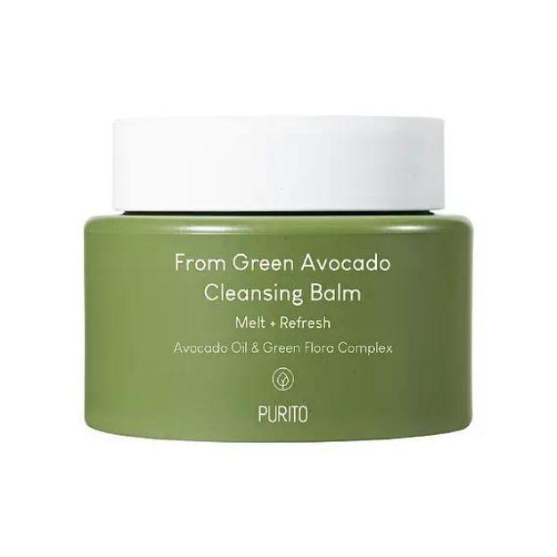Гідрофільний бальзам для ніжного очищення шкіри PURITO From Green Avocado Cleansing Balm 100ml, фото 1