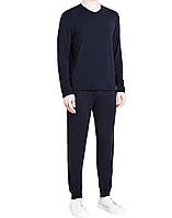 Бельё мужское тёплое нательное хлопок Beki р.48-56 синий(02)