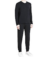 Бельё мужское тёплое нательное хлопок Beki р.48-56 чёрный (01)