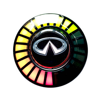 Ароматизатор в авто з еквалайзером Infiniti, світлодіодне підсвічування в авто