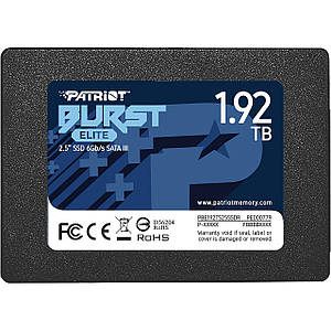 SSD диск 1.92TB Patriot Burst Elite 2.5" SATAIII TLC (PBE192TS25SSDR)
