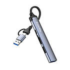 Концентратор СolorWay USB-A/USB-C 4-в-1 USB2.0х2/USB3.0/USB-C2.0 (CW-HUB06), фото 3