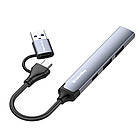 Концентратор СolorWay USB-A/USB-C 4-в-1 USB2.0х2/USB3.0/USB-C2.0 (CW-HUB06), фото 5