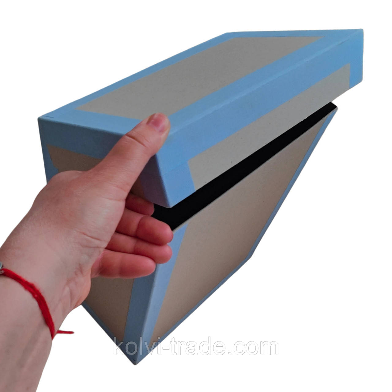 Короб Універсальний Архівний з Палітурного Картону (оклейний) 390*270*180 мм Колві