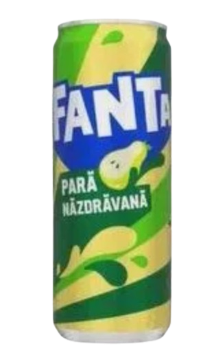 Газований напій Fanta Pară Năzdrăvană зі смаком груші 330мл