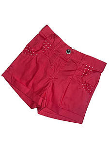 Дитячі котонові шорти для дівчинки 110, 116 розміру