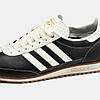 Чоловічі Кросівки Adidas SL 72 Black White / Адідас СЛ 72 Чорні з Білим, фото 7