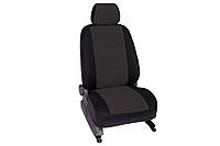 Чохли на сидіння Citroen Jumper/Fiat Ducato/Peugeot Boxer 2007-, жаккард, темно-сірі Seintex 86782