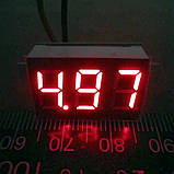 Цифровий мінівольтметр 4,5-30v DC 4,5-30 В (0-30B), фото 2