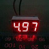 Цифровий мінівольтметр 4,5-30v DC 4,5-30 В (0-30B), фото 7