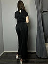 Комбінезон жіночий ошатний чорний MKAD2133-1, фото 4