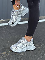 Стильні кросівки для дівчат, жіночі кросівки на масивній підошві, жіночі шкіряні кросівки