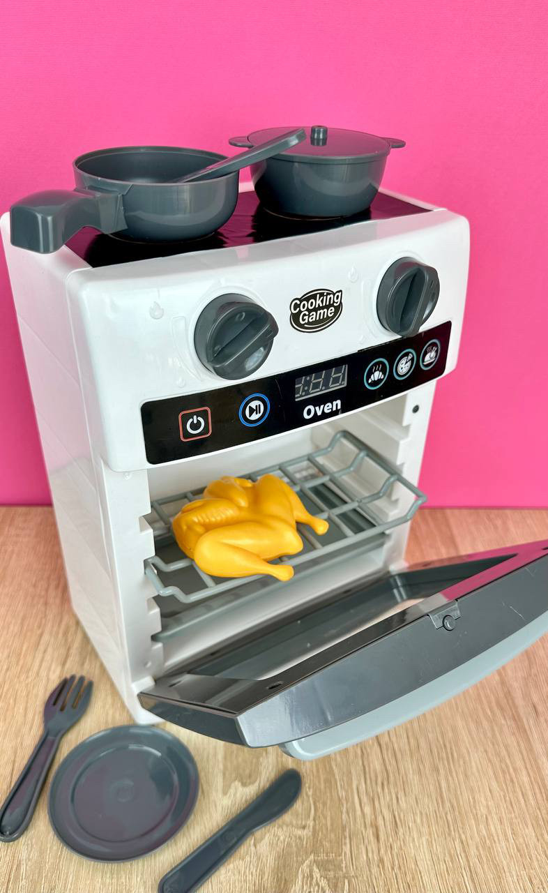 Плита дитяча ігрова F 2309 звуки, підсвітка, фото 1