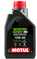 Олива моторна MOTUL SCOOTER EXPERT 4T SAE 10W40 MB (1L)