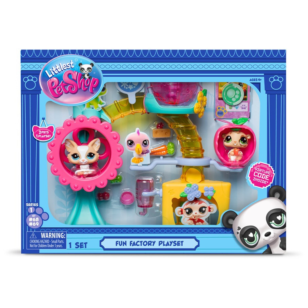 Ігровий набір Littlest PetShop Фабрика розваг 00551 Littlest Pet Shop 00519