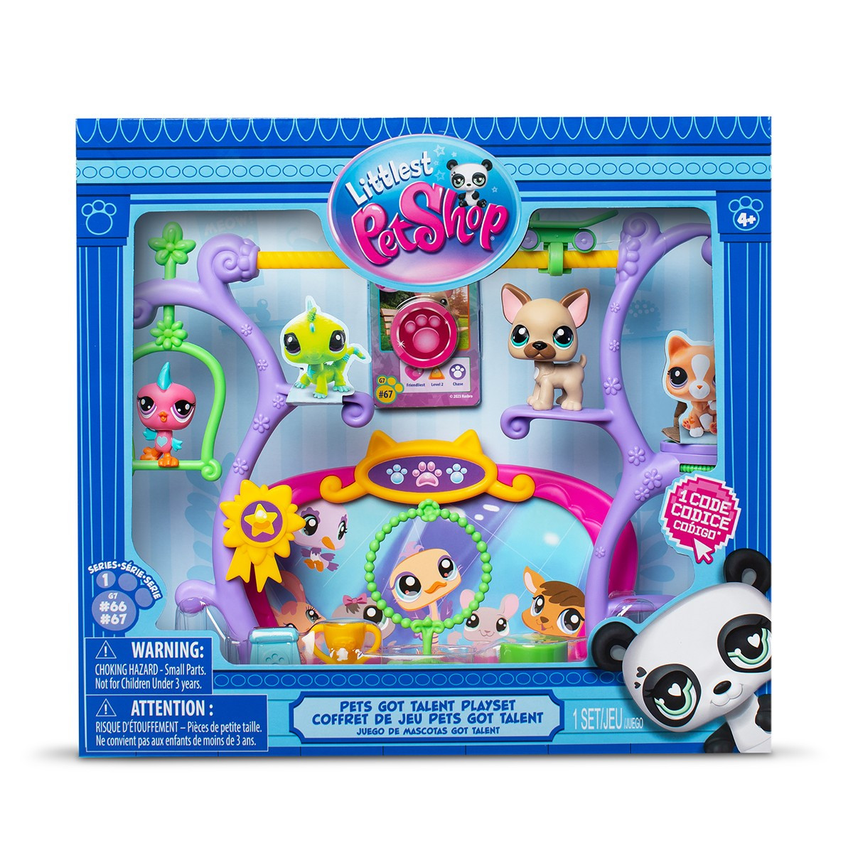 Ігровий набір Littlest PetShop Шоу талантів 2в1 00558 Littlest Pet Shop