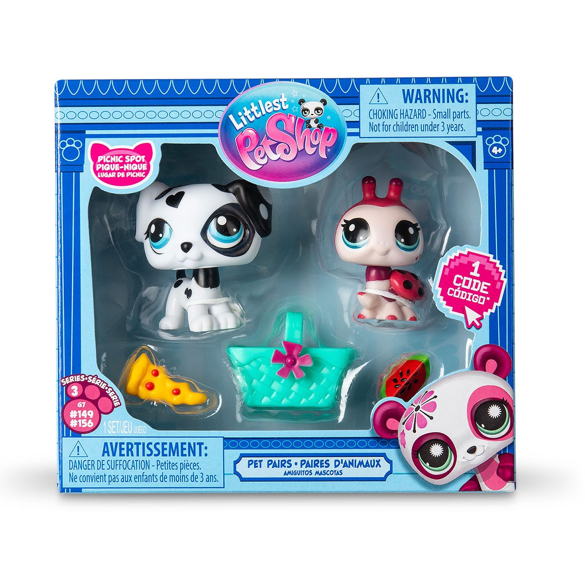 Набір фігурок Littlest PetShop Милий пікнік з аксесуарами 00624