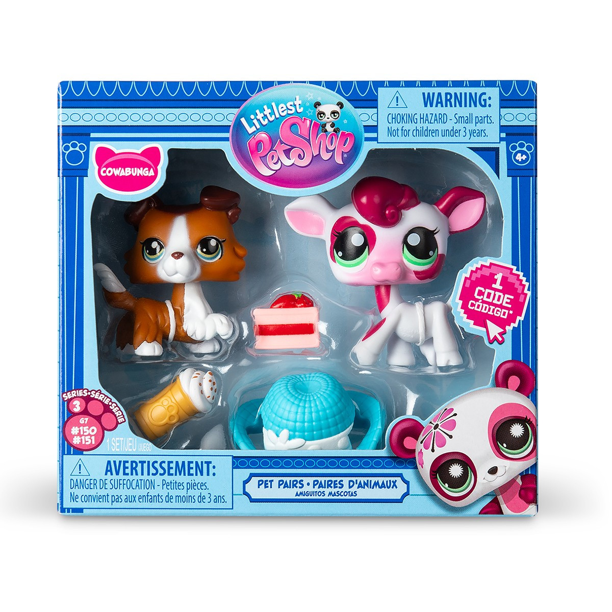 Набір фігурок Littlest PetShop Час для десерту з аксесуарами 00625