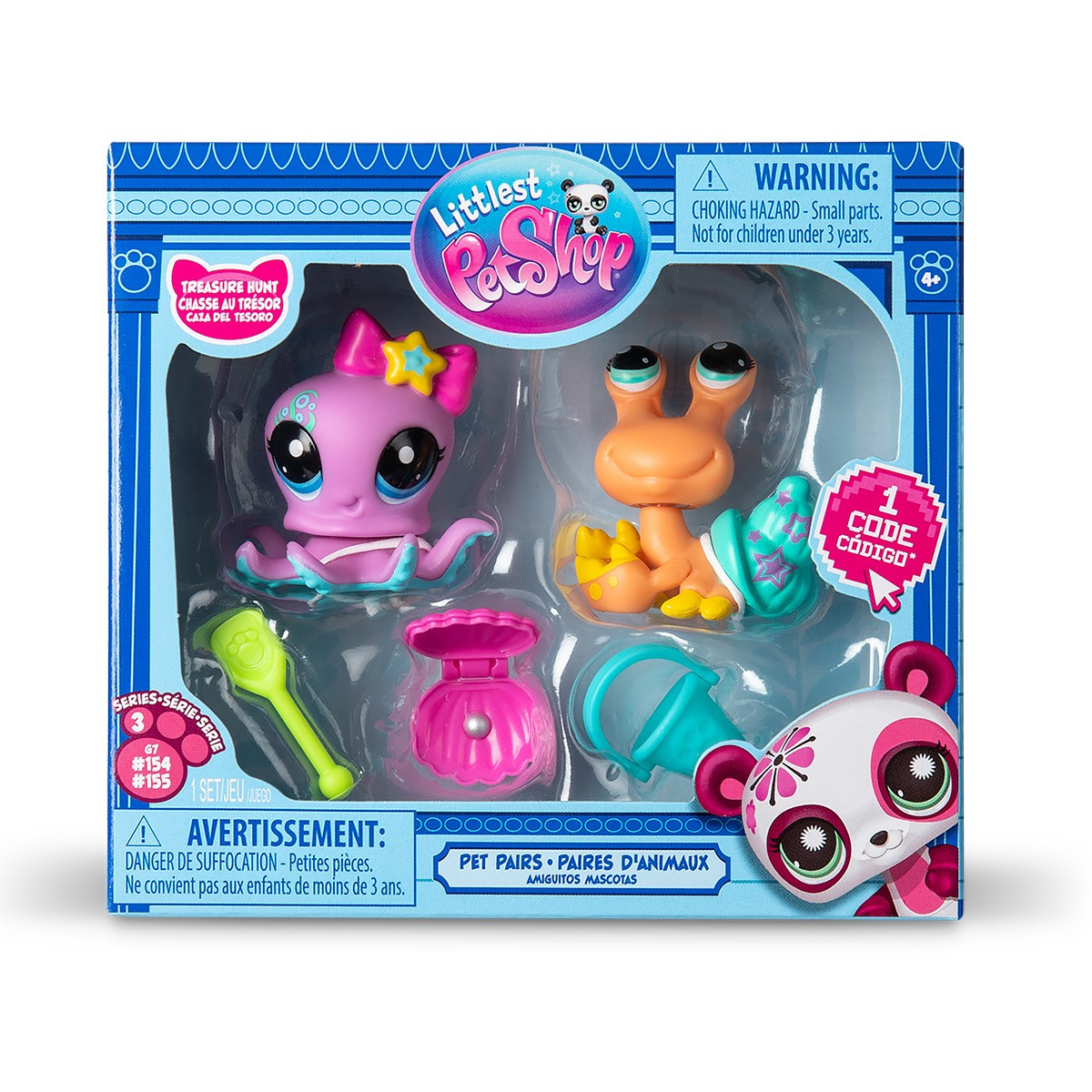 Набір фігурок Littlest PetShop Полювання на скарби з аксесуарами 00627
