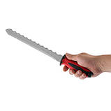 Ніж будівельний 420 мм, двосторонній INTERTOOL HT-0580, фото 6