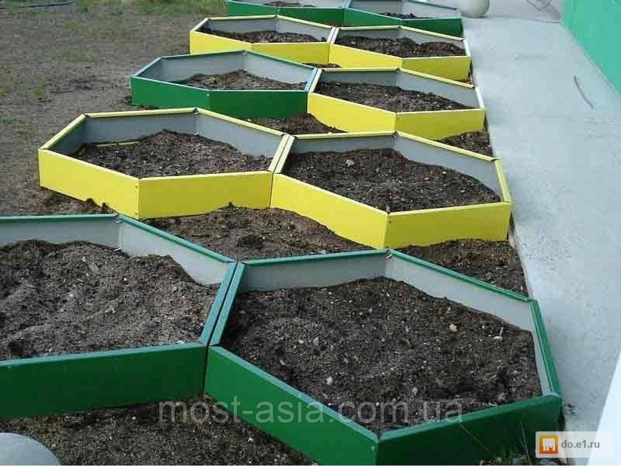 Бортики для грядок разборные.