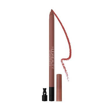 Контурний автоматичний олівець для губ Huda Beauty Lip Contour 2.0 у відтінку Warm Brown, міні 0.3g