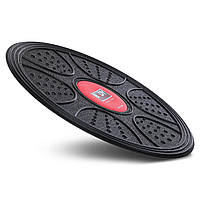 Диск балансувальний балансборд із регулюванням висоти BALANCE BOARD BODY SCULPTURE SXBB-6360-B o40 см чорний