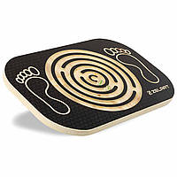 Дошка балансувальна з лабіринтом Zelart BALANCE BOARD FI-5360 46х30х8 см чорний