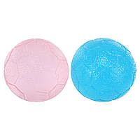 Еспандер кистьовий гелевий М'яч o50 мм BODY SCULPTURE FLEXBALL BJBB-9131-B2 2шт синій, рожевий