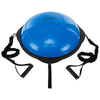 Балансувальна платформа напівсфера BOSU з еспандерами MDbuddy FI-5417 кольору в асортименті