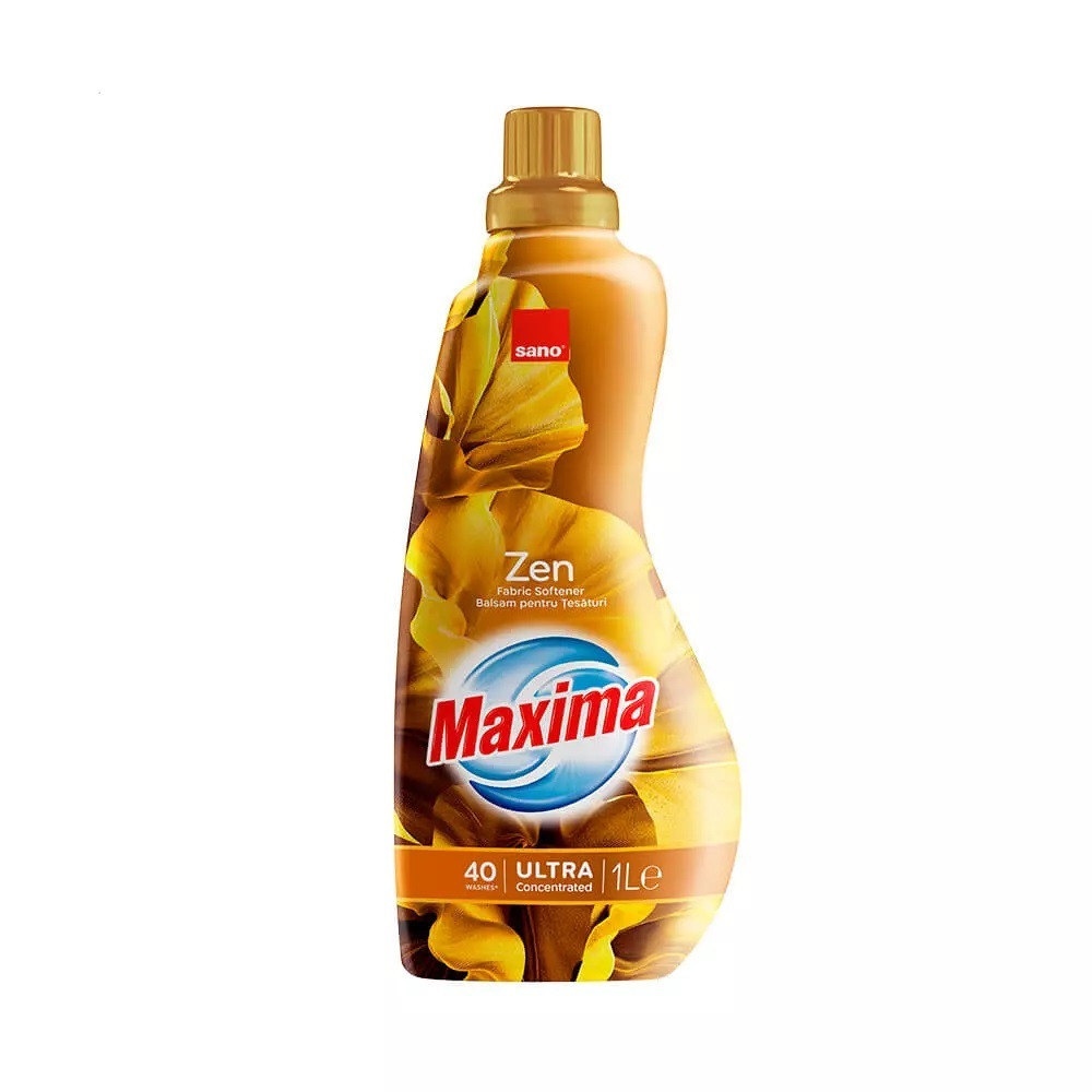 Ультраконцентрований ополіскувач Sano Maxima Zen 1 л 40 прань