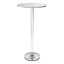 Тортівниця скляна на високій ніжці 30×60 см кругла підставка для торта, капкейків