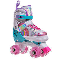 Ролики квади розсувні дитячі Banwei BW-211 розмір 27-38 кольору в асортименті