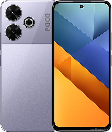 Гідрогелева захисна плівка на Xiaomi Poco M6 4G на весь екран прозора, фото 1