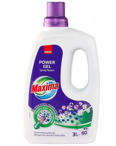 Концентрований гель для прання Sano Spring Flowers 3 л 60 прань